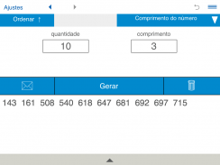 Gerador de Números Aleatórios screenshot 8