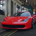 Fast Ferrari 458 Italia Drive