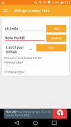Strings Creator FREE for Android screenshot 3