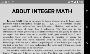 Integer Math One screenshot 9