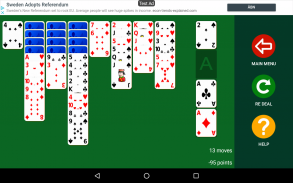 Eight Solitaire - An Original Card Game screenshot 1