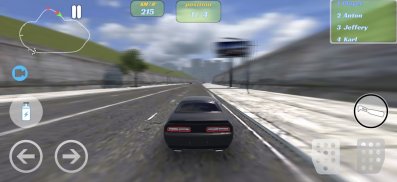 City driving in car racing screenshot 2