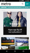 Metro Nyheter screenshot 0