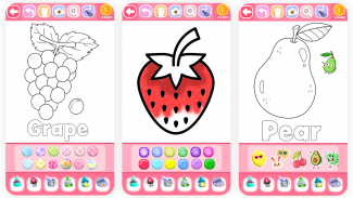 Fruits Coloring Game & Drawing screenshot 9