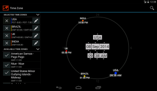 Multi Time Zone Clock screenshot 5