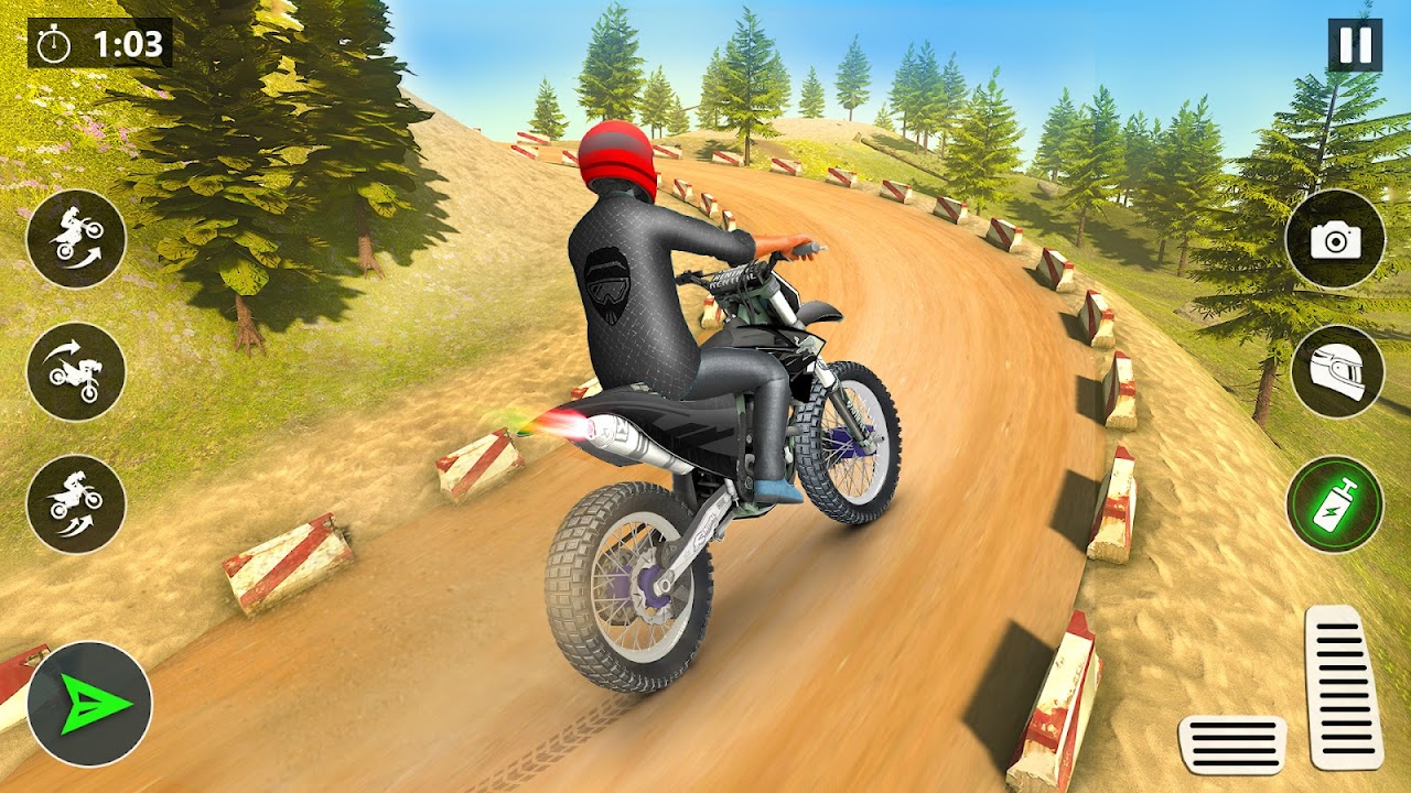 Download do APK de motocross corrida pista terra para Android