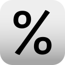 Simple Percentage Calculator Icon