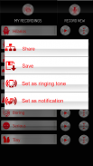 Grabador de voz gratis screenshot 2