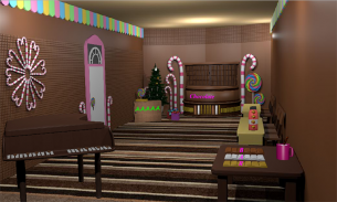 3D Room Escape-Puzzle Candy House screenshot 2