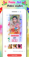 Happy Holi Video Maker screenshot 4