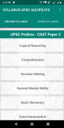 SYLLABUS UPSC IAS/IPS/IFS Prelims, Mains + Books screenshot 4