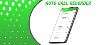 Auto call recorder - Call recording screenshot 0