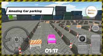 rosafarbene Auto Parkplatz screenshot 10