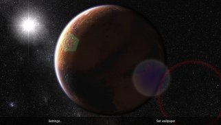Mars in HD Gyro 3D Free screenshot 3