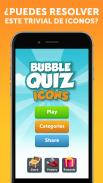 Bubble Quiz - Adivina el icono, un juego de Trivia screenshot 2