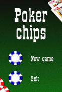 Poker chips counter screenshot 0