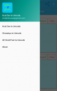 Kruti Dev to Unicode Converter screenshot 2