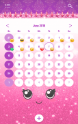 Cute Pink Secret Diary with Glitter screenshot 5