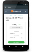 Lens List: Canon Reviews and Rentals screenshot 1