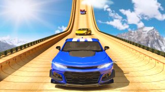 Mega Ramps Stunt Ultimate impossible Car Race GT screenshot 4