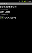 Accesso SIM Remota Bluetooth screenshot 0