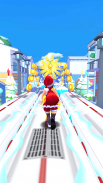 Subway Santa Princess Runner screenshot 3