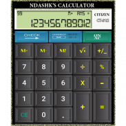 Ndashk's Citizen Calculator screenshot 1