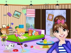 Pretend Play Hotel Cleaning: Doll House Fun screenshot 3