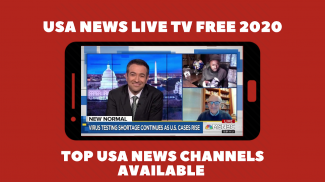 USA NEWS LIVE TV FREE 2020: USA Daily News screenshot 0