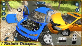 Simulator Kecelakaan Mobil: Kerusakan Balok screenshot 4