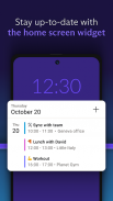 Proton Calendar: Agenda diária screenshot 0