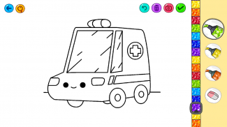 Cars Coloring Book for Kids screenshot 1