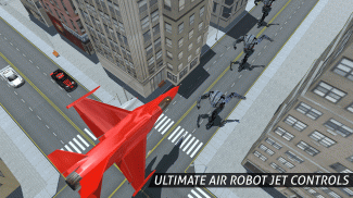 لعبة روبوت الهواء - روبوت طائر screenshot 4