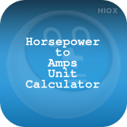 Horsepower to Amps Converter screenshot 3