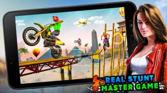 Stunt Bike 3D Race - Tricky Bike Master screenshot 1
