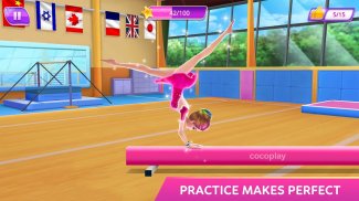 Superstar de gymnastique - Danse jusqu'à l'or ! screenshot 0