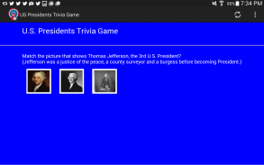 US Presidents Trivia Game screenshot 3