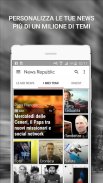 News Republic – Le tue notizie screenshot 1