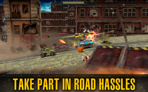 Dead Paradise Car Race Shooter screenshot 1
