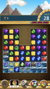 Jewels Pharaoh : Match 3 Puzzle screenshot 1