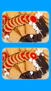 البحث عن 5 الاختلافات - صور الطعام اللذيذ 2 screenshot 1