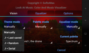Cor e Música Visualizer screenshot 5