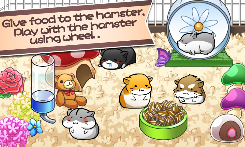 Hamster Life - Android game - So many cute hamsters! Which one of