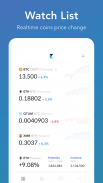CoinManager - For Bitcoin, Ethereum price, widget screenshot 1