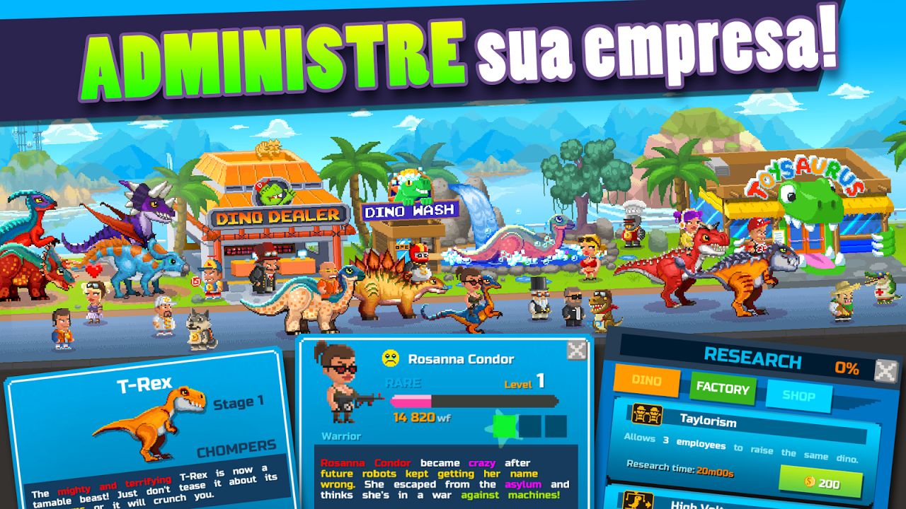 Jogo Dino Crunch