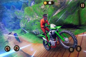 Mega Ramp Bike Impossible Stunts - Offline Racing screenshot 3