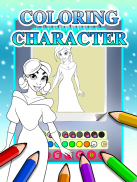 Ice Princess Coloring Pages screenshot 1