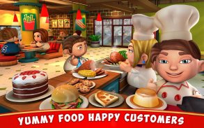 Cozinhand frenesi restaurant jogo culinária maluca screenshot 3