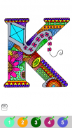 Alphabets Coloring Book screenshot 2