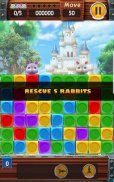 Rabbit Hero Rescue - Block Puzzle screenshot 2